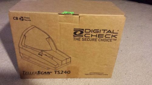 Digital Check TellerScan TS-240 Document Scanner