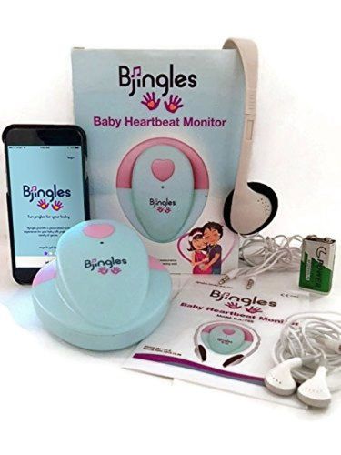 Bjingles heartbeat baby monitor -listen to your unborn baby&#039;s heartbeat and o... for sale