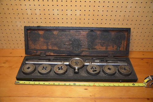 Antique 1885 Wells Bros Little Giant Tap and Die Set