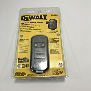 Dewalt Sitelock Key Chain Remote Control DS200 With Carabiner Hook Sealed
