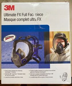 3M FF-403 Ultimate FX Full Facepiece Reusable Respirator, Large,