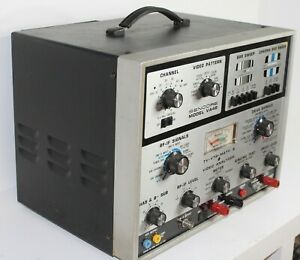 Vintage SENCORE Model VA48 TV-VTR-MATV &amp; Video Analyzer w/Speed Test Booklet.