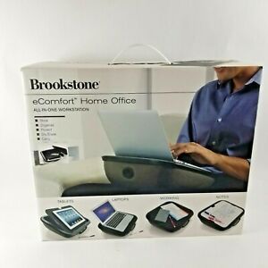 Brookstone eComfort Micro Home Office All In One Workstation Laptop New In Box