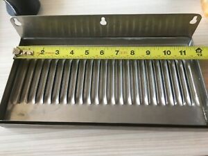 12 inch stainless steel drip tray wall mount