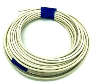 50&#039;ft Cut 8 AWG THHN THWN-2 White 1-Wire  600V Southwire Stranded Building Wire