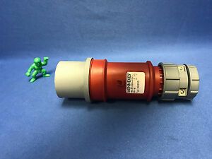 MENNEKES Type 3926RS PowerTop Series IP44 Red Cable Mount Industrial Power Plug