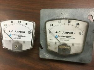 0 - 100 amp Ammeter - 0 to 5 amp input from CT gives 0 to 100 amp indication