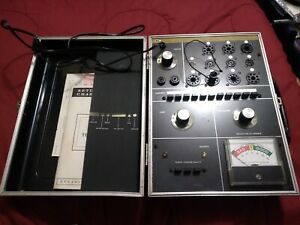 Vintage B&amp;K Model 607 Solid State Tube Tester with manuals