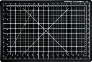 Dahle - 10671-12580 Vantage 10671 Self-Healing Cutting Mat, 12&#034; x 18&#034;, Black