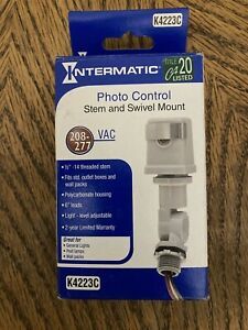 INTERMATIC K4223C Photocontrol,208 to 277VAC,3100 to 4150W