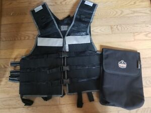 Ergodyne Tenacious #5510 Work Vest Arsenal Storage w #5582 Storage Pk Accessory
