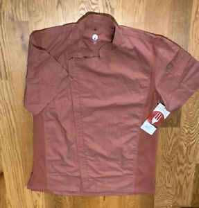 NWT Chef Works Medium Restaurant Wear Chef Coat