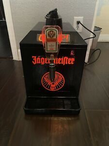 Jagermeister Tap Machine Model JEMUS. Three Bottle Shot Dispenser Chiller! Works