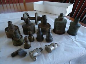 Hit &amp; Miss Engine Steam Engine parts grease Cup GARDEN CITY FAN ,Gits Bros. MORE