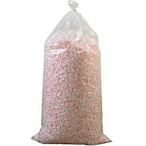 Aviditi 7NUTSAS Anti-Static Loose Fill Packing Peanuts 7 Cubic Feet Pink