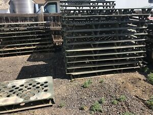 40 Army Military Metal Dimple Die Pallets, Skid Pallets, 056P0 ACV00164 CARC