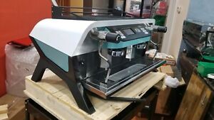 Sanremo F18 espresso machine 2-group volumetric custom blue lightly used