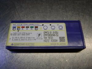 Sumitomo Carbide INserts QTY10 CPMT2.51.51ESU / CPMT080204N-SU AC630M (LOC1124B)