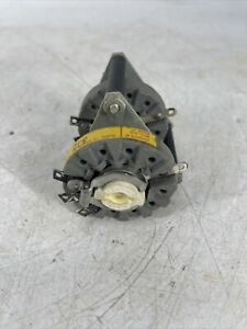 Ohmite Power Tap Switch Non-Shorting Model III 3-t2 10 AMPS, 150V UNTESTED
