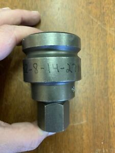 SZ-8-14-27MM Apex 1&#039;&#039; Square Drive Socket Head (Hex-Allen) Bits With Drive Adapt