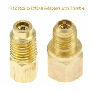 Adapter Refrigerant Tank Brass Connects For Charging And Service Tools