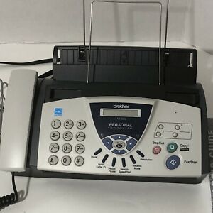 Brother FAX-575 Personal Fax Machine Phone &amp; Copier Includes Instruction Manual