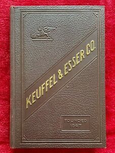 KEUFFEL &amp; ESSER CO. 1934 SURVEYING EQUIPMENT TRADE CATALOG - 37th EDITION