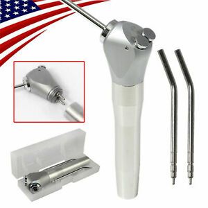 Dental Autoclave Air Water Spray Triple 3-way Syringe Handpiece + 2 Nozzles