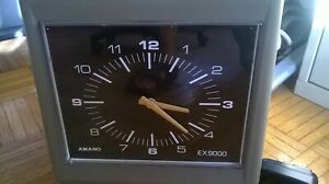 Amano EX-9000 Time Clock USED