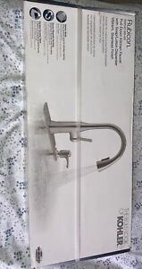 Kohler Rubicon Single Handle Pull Down Sprayer Kitchen Faucet/ Dispenser Local
