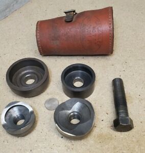 Greenlee No. 737 punch kit  - 1 1/2&#034; + 2&#034; conduit 1 3/8&#034; and 1 15/16&#034; diameter