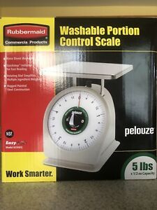 Rubbermaid Commercial Products 5 lb Pelouze-805RWQ Mechanical Scale , NSF Certif