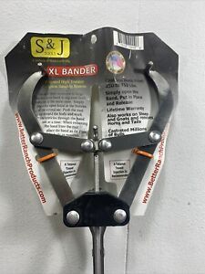XL Clipless Bander To Castrate Bulls Sheep Goats W/ No Bands NEW + Free Shipping
