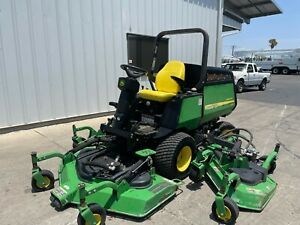 John Deere 1600 Diesel 4x4 128&#034; Rotary Ride On Lawn Mower 2,502 Hrs