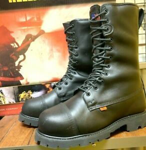 THOROGOOD MEN SIZE 7 M WATERPROOF MET GUARD STEEL TOE FIRE USA BOOTS 804-6391