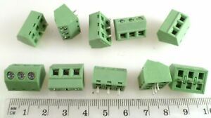 IMO 20.251M3 Terminal Block Low Profile 5mm 3Way 10 Pieces EB5H1-1