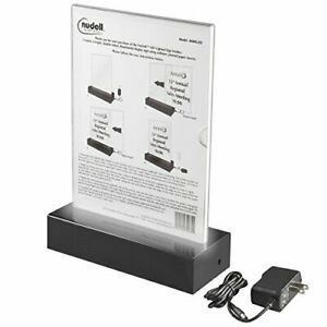 NuDell 8.5 x 11 Inches Lighted LED Sign Holder 34085LED
