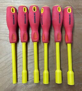 Set of Greenlee Insulated Nut Drivers