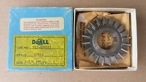DOALL Milling Cutter Style D741R Cat No 717-020515 New 2 3/4 x 1/2 20