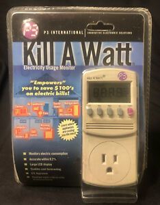 P3 International P4400 Kill A Watt Electricity Usage Monitor
