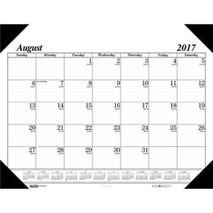HOUSE OF DOOLITTLE 12802BN (2 EA) ACADEMIC ECONOMY DESK PAD