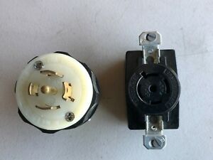Hubbell  20A 120/208V 3Y Twist-Lock  L21-20P  &amp;  L21-R( Bryant)