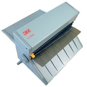 3M LS1000 Scotch Heat-Free Manual Laminator Machine System w/ 1 Cartridge Read**