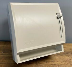 Vintage Beige SCOTT LEV-R-MATIC Model 970 Commercial Paper Towel Dispenser
