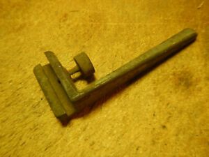 SMALL CAST IRON FENCE POSSIBLE LETTER PRESS SAW TOOLING
