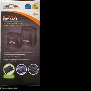 CargoSmart Hitch Rack Dry 2-Bags, 30in W x 20in D x 55in H