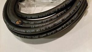 49’ 14/3 SJOOW Black Portable Cord Cable Wire Power Flexible Outdoor 300V PRD