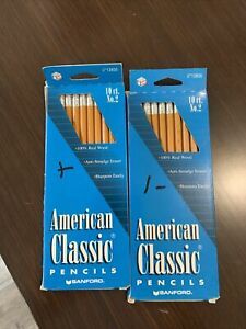 20 American Classic Sanford #2 Wood New 1999 Pencils Item 13835