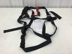 3M PROTECTA - 1161555 Full Body Harness 420 lb  Black - XL