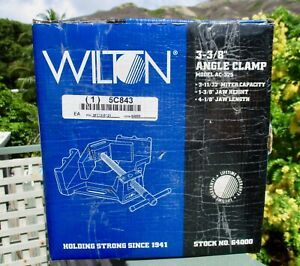Wilton 64000 Ac-325, 90 Degree 3/8&#034; Angle Clamp-Metalworking New in Open Box